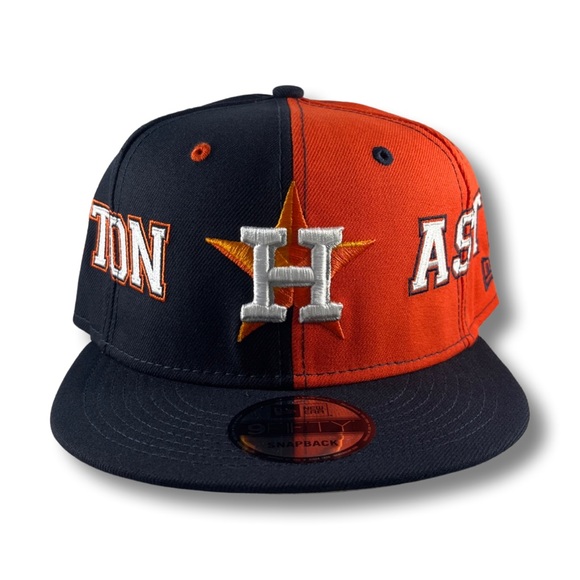 New Era Houston Astros Team Split 9FIFTY Adjustable Snapback